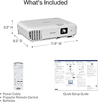 Epson EX3290 WXGA Projector — image 7