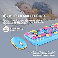 Ubxxziy V2030 Wireless Keyboard and Mouse Combo — image 4