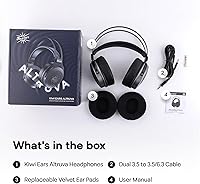 Linsoul Kiwi Ears Altruva Over Ear Headphones — image 9