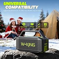 W-KING D9-1 Portable Bluetooth Speaker — image 6