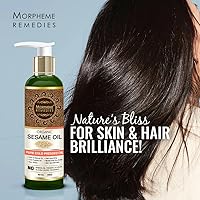 Morpheme Remedies Organic Sesame Pure ColdPressed Oil 200mL — image 4