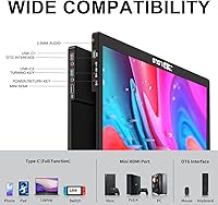 ALOGL 17.3-inch Portable Monitor FHD 1080P 144Hz — image 2