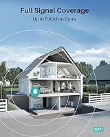 WUUK 2K Solar Security Cameras Wireless Outdoor 2-Cam Kit — image 5