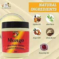 Black Lavish Essentials Ultra-Soft Shea Body Butter, Mango, 8oz — image 5