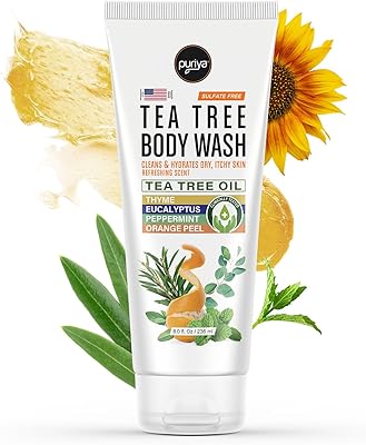 Puriya Tea Tree Body Wash 9.59oz