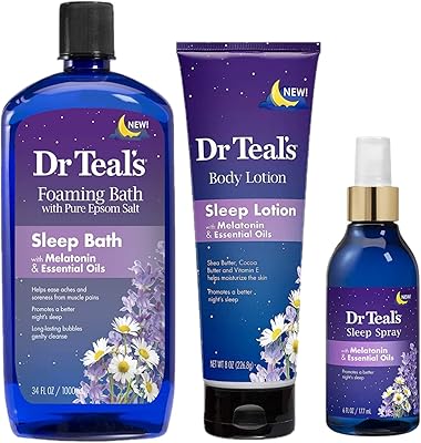 Dr Teal's Melatonin Sleep Bath Gift Set