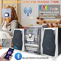 HONGUT Bluetooth Vinyl Stereo Record Player HF-638PBT-1 — image 3