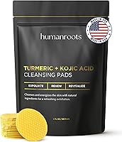 Humanroots Turmeric Kojic Acid Cleansing Pads (30 pads) — image 1