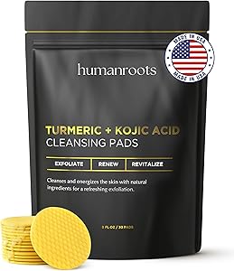 Humanroots Turmeric Kojic Acid Cleansing Pads (30 pads) Review