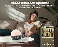 MOMILLA RO310 Sunrise Alarm Clock with Bluetooth Speaker — image 4