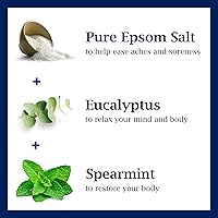 Dr Teal's Epsom Salt Soaking Solution and Foaming Bath, Eucalyptus, 3 lb & 34 oz — image 3