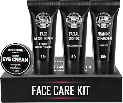 Viking Revolution Men's Facial Skin Care Kit