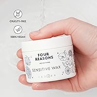 No Nothing Hair Styling Wax for Sensitive Skin - Extra Strong Hold, 4.59oz — image 3