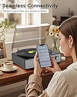 TANLANIN TE-2018BLK Vinyl Record Player — image 7