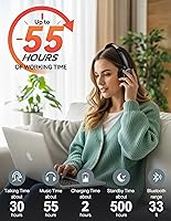 TECKNET TK-HS016 Wireless Headset with Mic — image 4