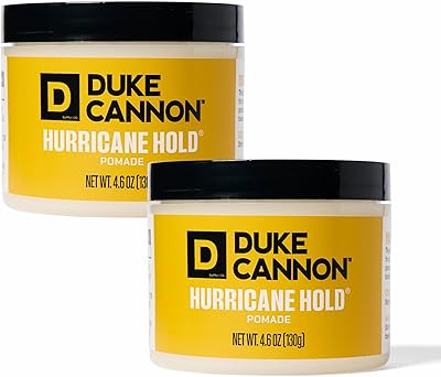 Duke Cannon News Anchor Hurricane Hold Pomade 2-Pack, 4.6oz