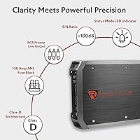 Rockville RXD-M3 4000W Mono Car Amplifier — image 7