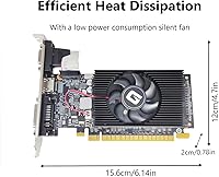 Glorto GeForce GT 610 2GB DDR3 Low Profile Graphics Card — image 3