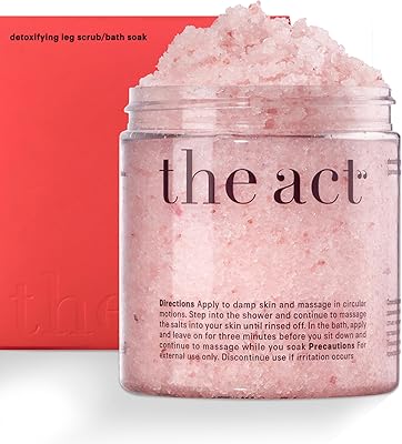The Act Detox Organic Body Scrub with Himalayan & Sea Salt, Grapefruit - 10.58 Oz