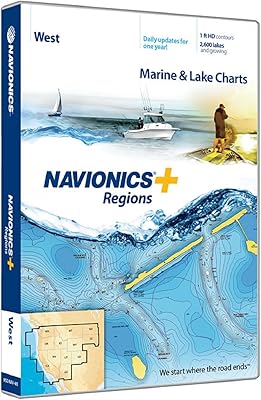 Navionics Plus West Marine and Lake Charts on SD/MSD
