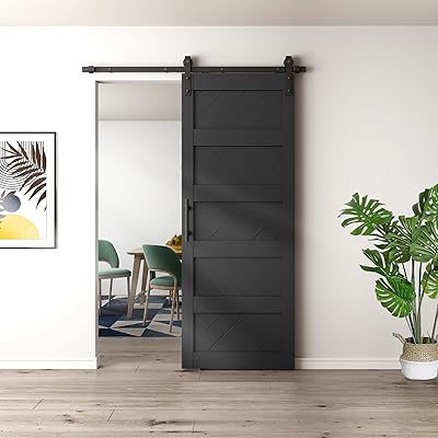 JUBEST 32″ x 84″ Barn Door Kit