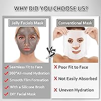 Ouhans Bamboo Charcoal Jelly Mask Powder 23 FL OZ — image 5