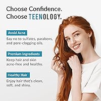 Teenology Shampoo for Teens Blueberry Pomegranate Cucumber 16 oz — image 2