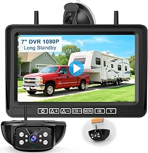 Fodkh 7-Inch Wireless Backup Camera for RV Trailer Review