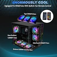 SZSKYING ATX Mid-Tower PC Gaming Case — image 3