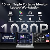 FOPO S17 15″ Triple Portable Monitor — image 2
