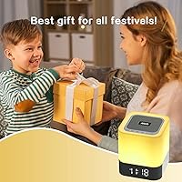 Aisuo DY28 5-in-1 Night Light Bluetooth Speaker with Alarm Clock — image 5