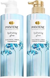 Pantene Nutrient Blends Hydrating Glow Shampoo & Conditioner Set with Baobab Essence, 14.9oz & 13.5oz Review