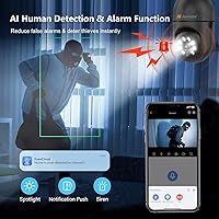 Jennov 2K Light Bulb Security Camera — image 4