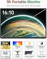 Intehill U16ZT 16″ 3K Portable Touchscreen Monitor — image 2