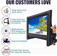 GYUEM 21 Feet Inflatable Outdoor Projector Movie Screen — image 3