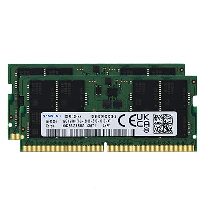 Adamanta Sam Original 64GB (2x32GB) DDR5 4800MHz SODIMM Memory RAM