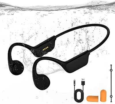 KOPIDOE X7 Bone Conduction Swimming Headphones 32GB MP3 Player