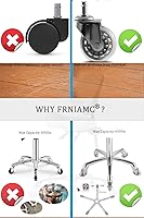 FRNIAMC Professional Rolling Salon Stool — image 3