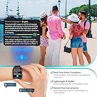 QTLLBT 9 Languages Translation Smart Watch — image 7