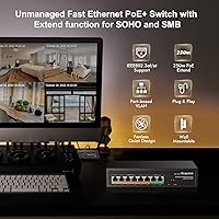 MokerLink POE-F062F 8-Port PoE Switch — image 2