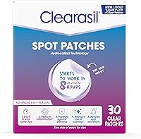 Clearasil Stubborn Acne Overnight Spot Pimple Patches, 18 Count (Pack of 6) — image 1