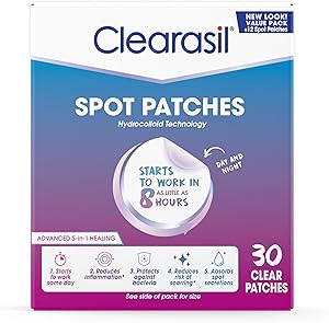 Clearasil Stubborn Acne Overnight Spot Pimple Patches, 18 Count (Pack of 6) Review