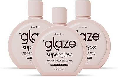 Glaze Super Gloss Sheer Glow Clear Conditioning Gloss
