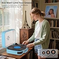VINYLS LINK TE-106BU Bluetooth Turntable — image 4