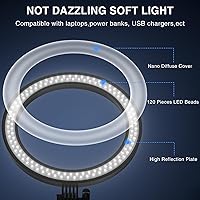 Yarrashop Desk Ring Light with Stand 10.5″ — image 8