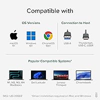 Plugable UD-3900Z USB 3.0 and USB-C Universal Laptop Docking Station — image 6