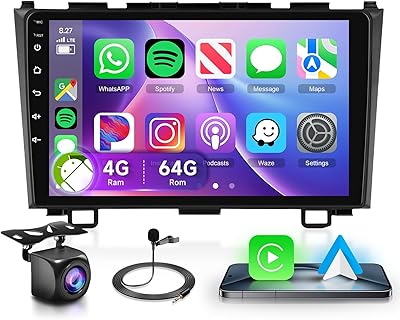 Podofo 4G+64G Car Stereo for Honda CRV 2007-2011