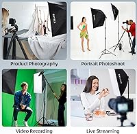 Skytex Softbox Lighting Kit 20x28in with 85W LED Bulb and Light Stand — image 8