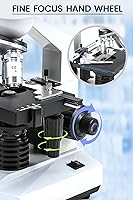 Crspexil 40X-5000X Compound Trinocular Microscope with 5MP Camera — image 6