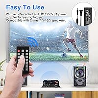 ARRAROWN AK-380 Bluetooth 5.0 Audio Power Amplifier — image 5